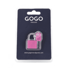 GOGO Luggage Padlock PINK