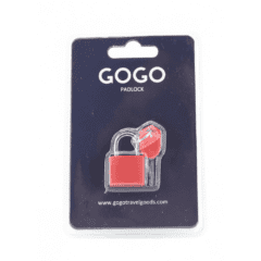 GOGO Luggage Padlock RED