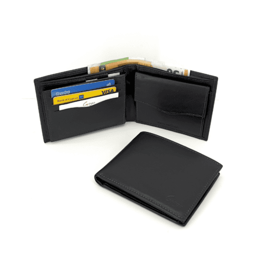 Men's Wallet Cow Vegetable Leather 16006