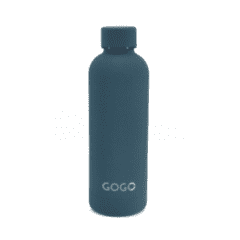 GOGO Matt Metal Water Bottle D. Green